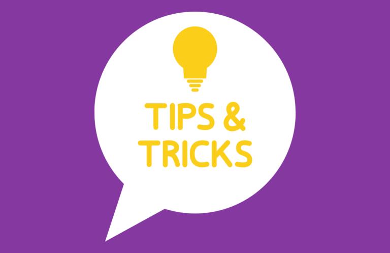 tips and tricks
