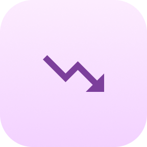 Lower intranet costs icon