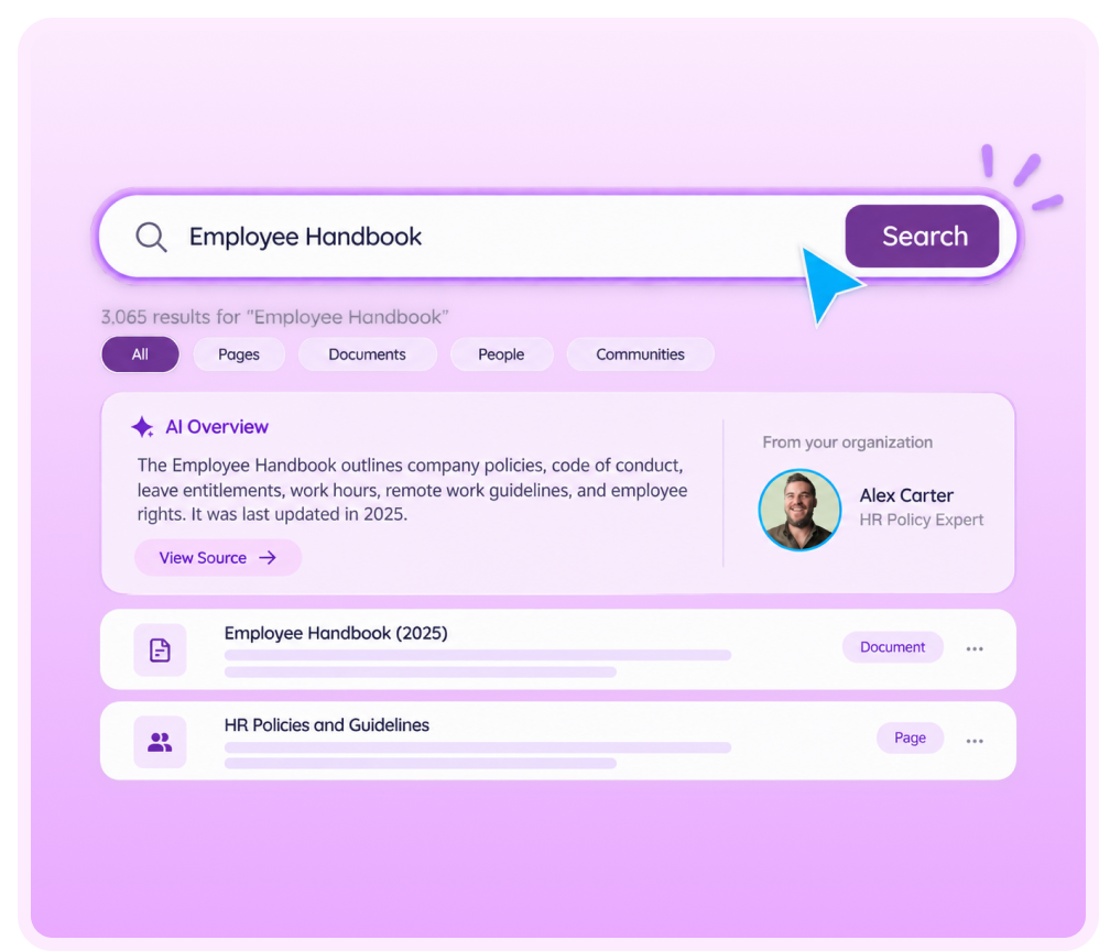 SearchHub preview